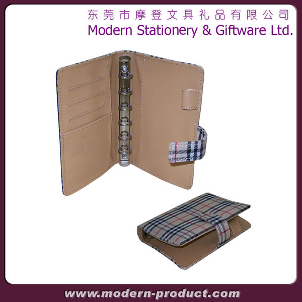 High quality durable A5 size leather organizer