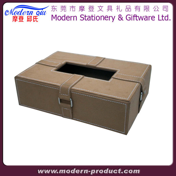 High graded facial fabric tissue box cover